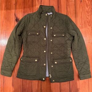 J.Crew Quilted downtown field jacket